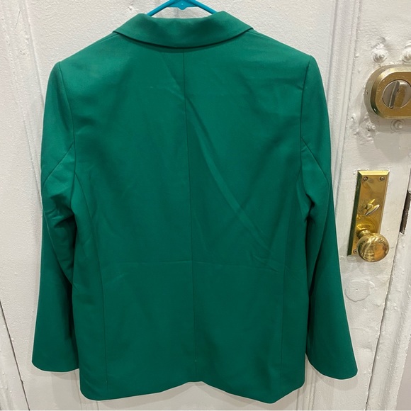 H&M Green Single-breasted Jacket Blazer size Small - Picture 4 of 6